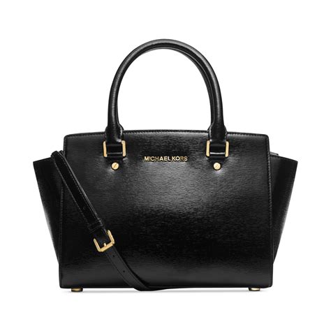 michael kors selma medium tz satchel|Michael Kors selma medium black.